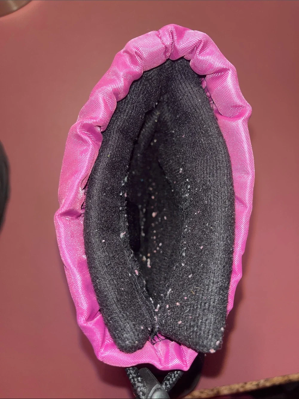 totes Kids Pink and Purple Waterproof Winter Boots